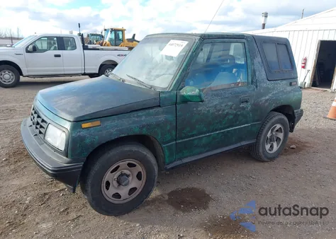 1993 Geo Tracker z USA, uszkodzony, nr VIN 2CNBJ18U5P6914129